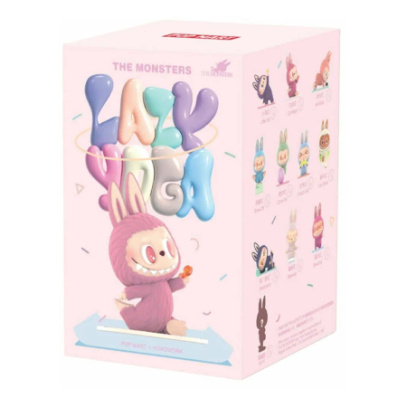 Коллекционная фигурка POP MART Labubu LazyYoga Series THE MONSTERS Figures, Blind Box