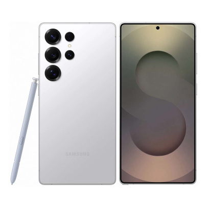 Samsung Galaxy S25 Ultra 12/256Gb Titanium Whitesilver, серебряный титан