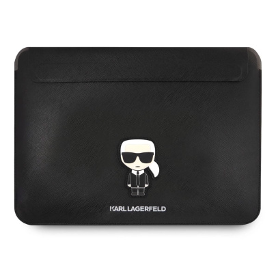 Чехол-папка для MacBook 13"–14" Karl Lagerfeld Saffiano Sleeve (KLCS14PISFBK) Черный