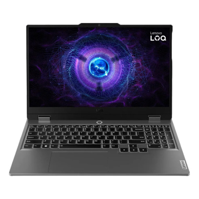 Ноутбук 15.6" Lenovo LOQ 15IRX9 (83DV0072PS) Intel Core i7-13650HX, 16Gb DDR5, SSD 512Gb, NVIDIA GeForce RTX 3050 6Gb, IPS, Full HD, Без ОС, Gray, серый
