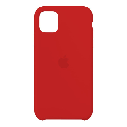 Чехол Silicone Case для Apple iPhone 11 Red, красный
