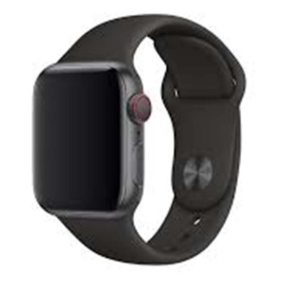 Ремешок для Apple Watch 38/40 mm Gurdini Sport Band Black
