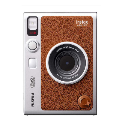 Фотоаппарат моментальной печати Fujifilm Instax Mini EVO Brown, коричневый