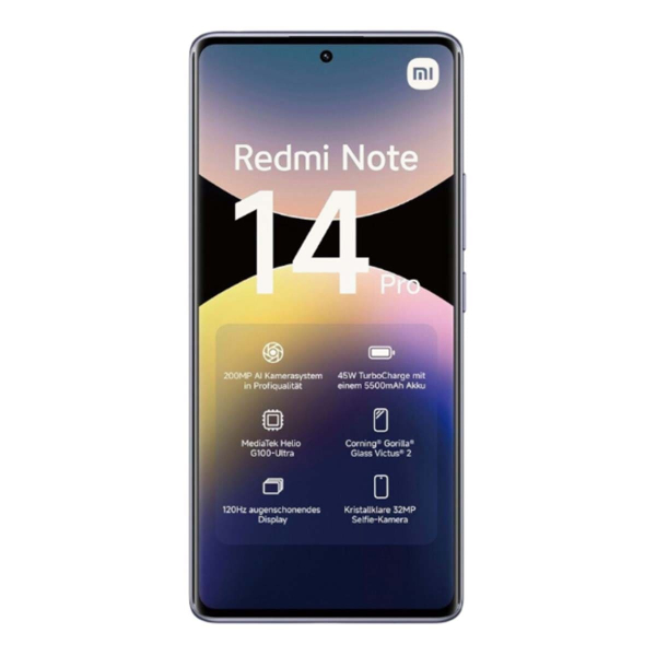 Xiaomi Redmi Note 14 Pro 12/256Gb Aurora Purple, фиолетовый