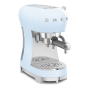 Кофемашина эспрессо SMEG 50s style (ECF02PBEU) Пастельный голубой