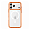 Чехол для iPhone 17 Pro с Magsafe Gurdini Alba Series Protective with Orange, оранжевый