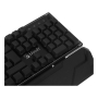Клавиатура A4Tech Bloody B3370R, USB Multimedia for gamer LED с подставкой Чёрный