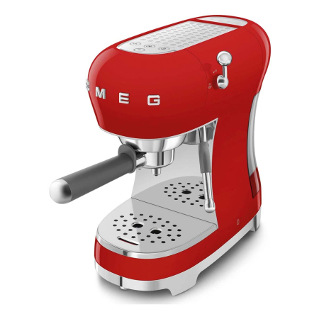 Кофемашина эспрессо SMEG 50s style (ECF02RDEU) Красный