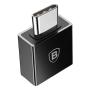 Переходник/адаптер Baseus USB – USB Type-C (CATJQ-B01) Черный