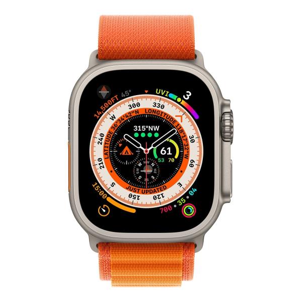 Ремешок для Apple Watch Ultra 42/44/45/49 mm WiWU Alpine Loop Оранжевый