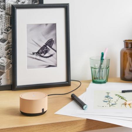 Умная колонка Яндекс.Станция Лайт (Алиса) Бежевый