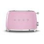 Тостер на 2 ломтика SMEG 50s style (TSF01PKEU) Розовый
