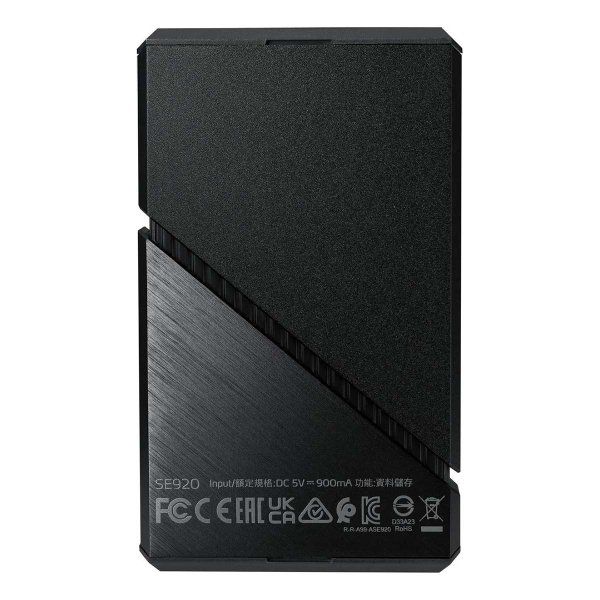 Внешний SSD накопитель ADATA SE920 2Tb USB-C (SE920-2TCBK)