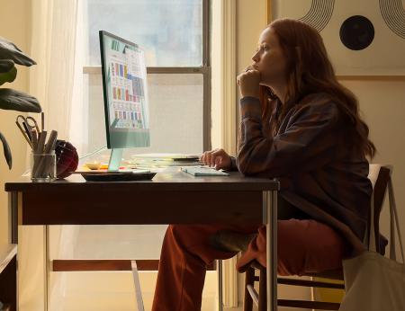 Apple iMac 24" (M3, 8C CPU, 8C GPU, 2023) Retina 4,5K, 8Gb, 256Gb SSD (MQRD3) Pink, розовый