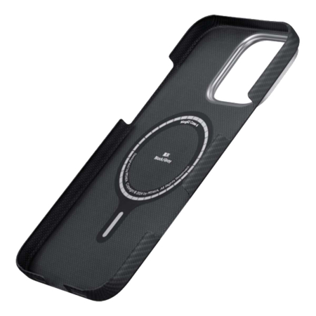 Арамидный чехол для iPhone 16 Pro Max с MagSafe Pitaka Moment PitaTap Ultra-Slim Case (KI1601PMA)