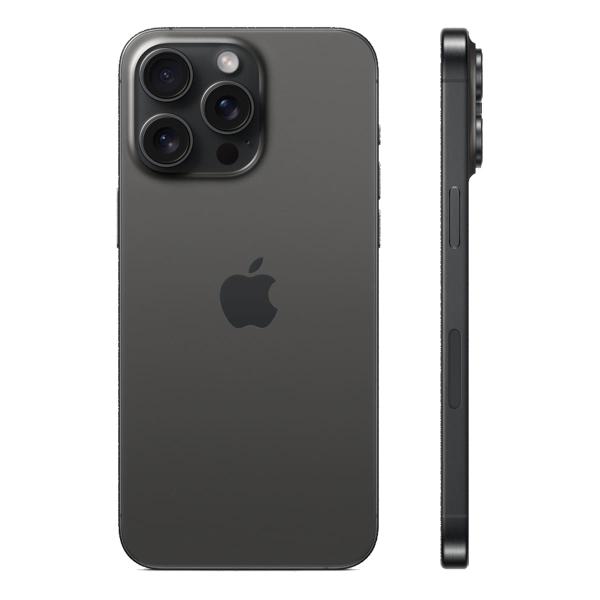 Apple iPhone 15 Pro Max 512Gb Black Titanium, чёрный титан