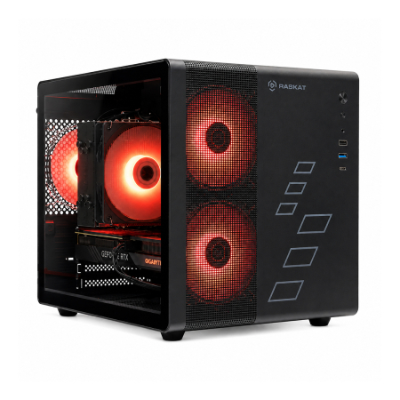 Игровой ПК Raskat Strike 520 (Strike520211504), Intel Core i5-14400F, NVIDIA RTX 5060Ti 16Gb, 32Gb DDR5, 1Tb SSD, Чёрный
