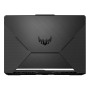 Ноутбук 15.6" ASUS TUF A15 FA506NCG-HN218 (90NR0JF7-M00JD0) AMD Ryzen 7 7445HS, 16Gb DDR5, SSD 512Gb, NVIDIA GeForce RTX 3050 4Gb, IPS, Full HD Black, тёмно-серый