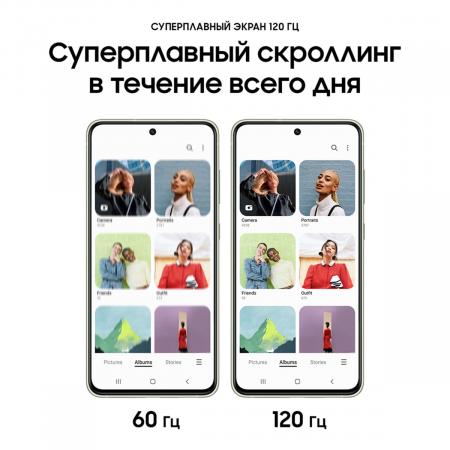Samsung Galaxy S21 FE (2021) 6/128Gb Olive, зеленый