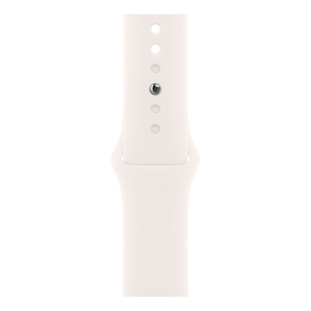 Apple Watch Series 10, 42 мм корпус из алюминия цвета «Rose Gold», ремешок Sport Band размера M/L цвета «Light Blush»