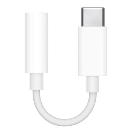 Переходник USB-C to 3.5 мм Headphone Jack Adapter Белый