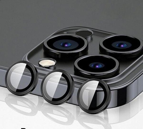 Защитное стекло для камеры iPhone 15 Pro/15 Pro Max SUPGLASS Anti Glare Camera lens glass (XC-31) Титан